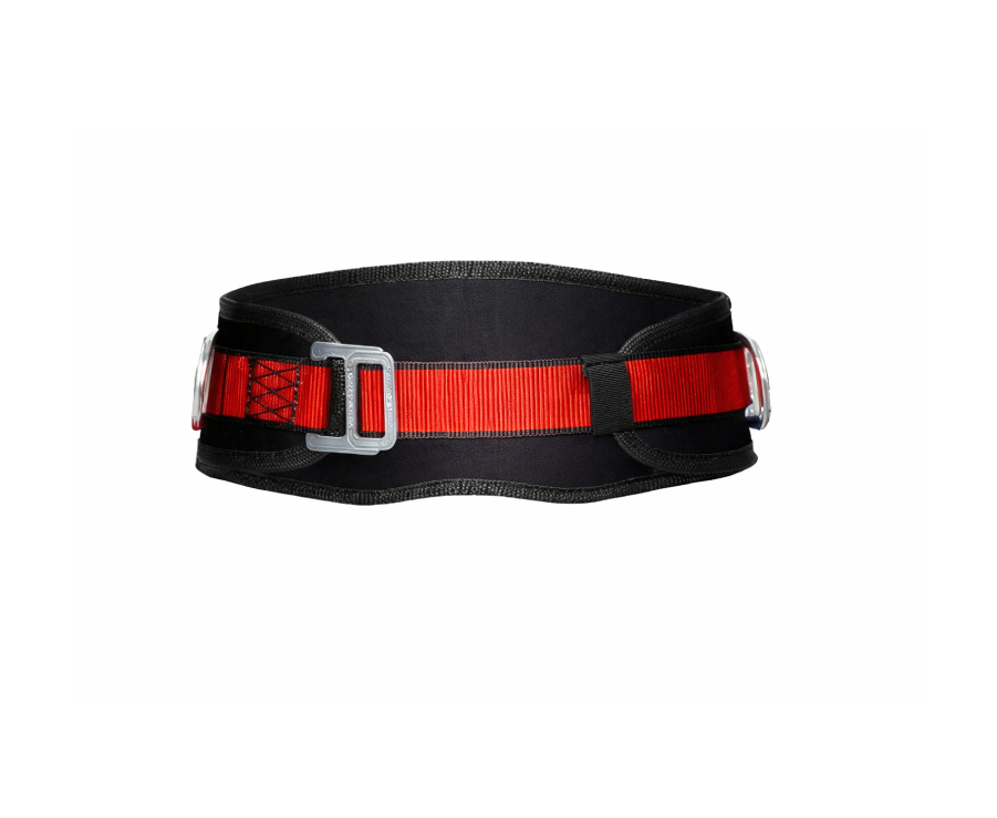 Cinturón de sujeción 25CNC acolchado envolvente con hebillas de posicionamiento. Mejora la postura y reduce la fatiga en trabajos técnicos, estructuras y mantenimiento.