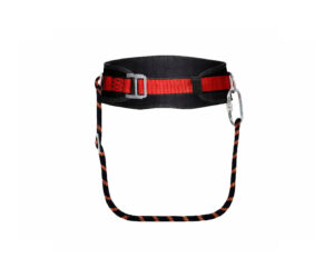 El cinturón de sujeción 25CN ConCuerdapermite al usuario amarrarse a la estructura en la que esté trabajando quedando éste sujeto de forma firme y segura.