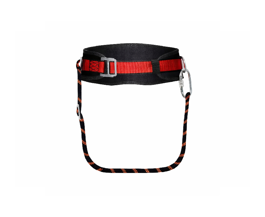 El cinturón de sujeción 25CN ConCuerdapermite al usuario amarrarse a la estructura en la que esté trabajando quedando éste sujeto de forma firme y segura.