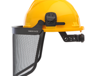 KIT PANTALLA FACIAL MALLA NEGRE + CASC FOREST