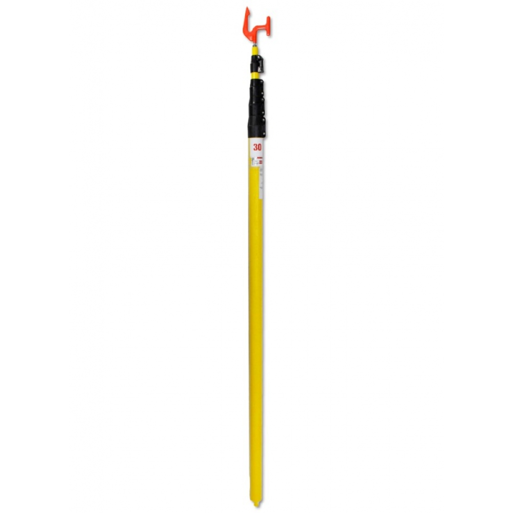 pèrtiga extensible dielèctrica de fibra vidre 1'95-8m
