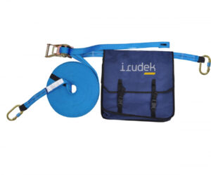 linia de vida portatil 20m amb 2 mosquetons rosca