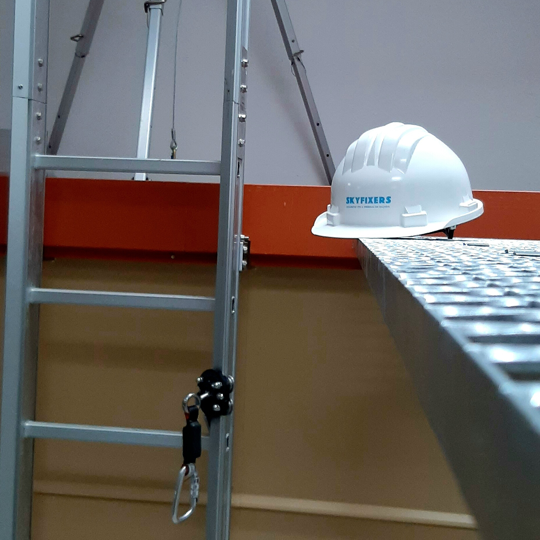 Casco 5-RS BÁSICO SKYFIXERS BLANCO - Imagen 2