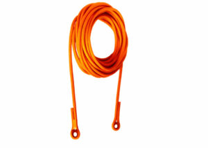 La cuerda dinámica CLIM para uso vertical con dispositivos anticaídas apropiados al diámetro de esta cuerda. Color naranja o verde.