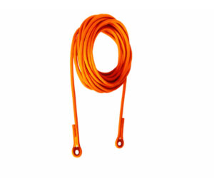 La cuerda dinámica CLIM para uso vertical con dispositivos anticaídas apropiados al diámetro de esta cuerda. Color naranja o verde.