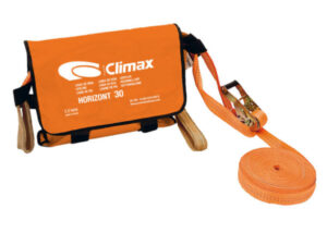 La línea de vida horizontal es un dispositivo de anclaje transportable que ofrece al usuario una gran autonomía de movimiento con seguridad.