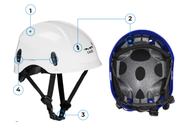 Casco Cadí Sky - Construcción y trabajos en altura - Imagen 2