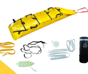 Camilla de rescate ECO enrollable para labores de rescate tanto en horizontal como en vertical