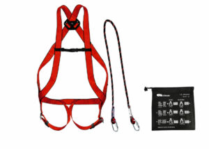 El kit arnés Climax 10 BASIC es un equipo de protección individual indicado para trabajos en la que exista un riesgo de caída.