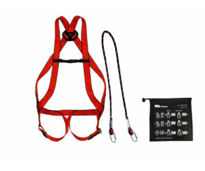 El kit arnés Climax 10 BASIC es un equipo de protección individual indicado para trabajos en la que exista un riesgo de caída.